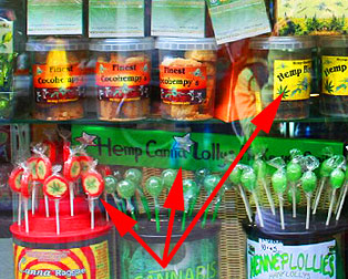 Dagga confectionery and sweets for sale